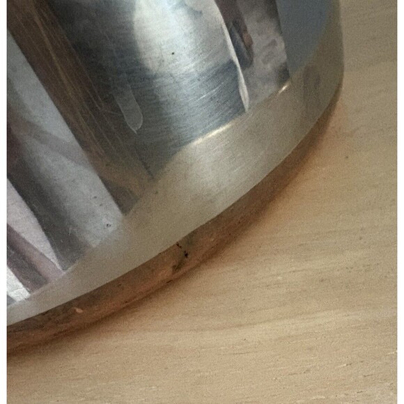 Vintage Revere Ware Copper Bottom 4 qt Pot Stainless Steel w/ Lid Clinton - Picture 11 of 16